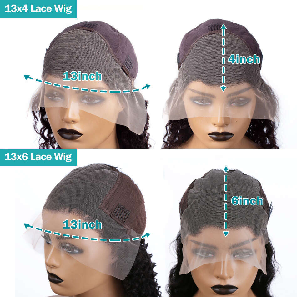 250 Density 4/27 Highlight Brown Color Body Wave 13x4 Front Transparent Lace Frontal Short Bob Human Hair Wigs