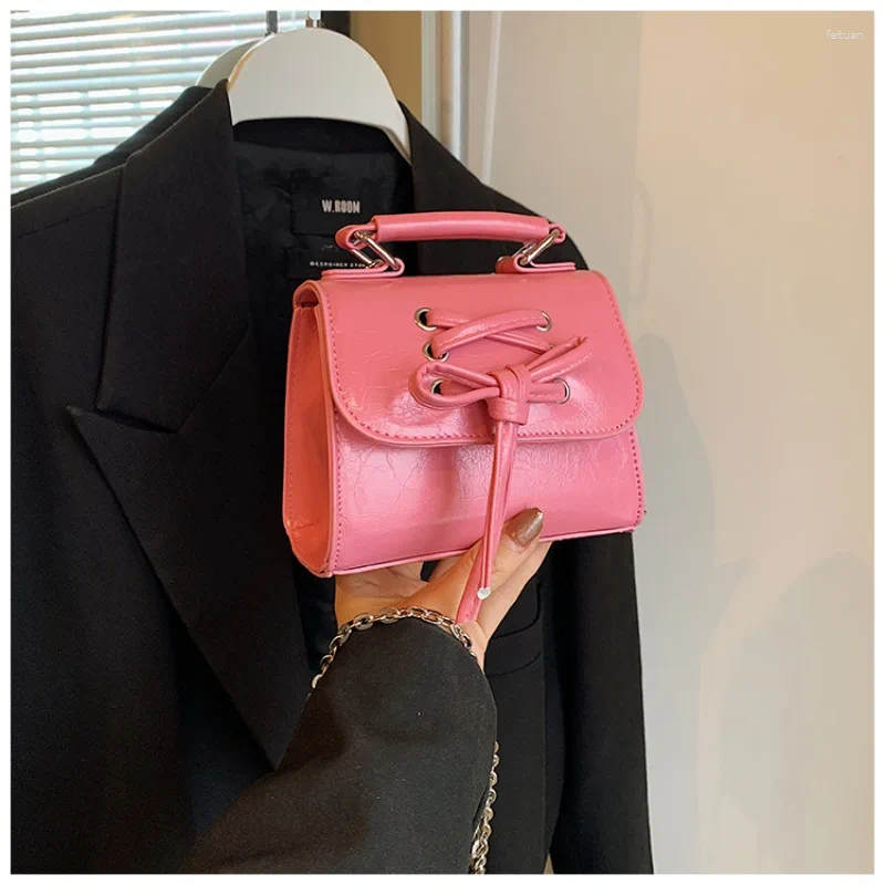 2025 NEW Shoulder Bags Fashion PU Sewing Thread Ladies Versatile Mini Crossbody For Women High Quality Bolso Mujer zhanyishengli