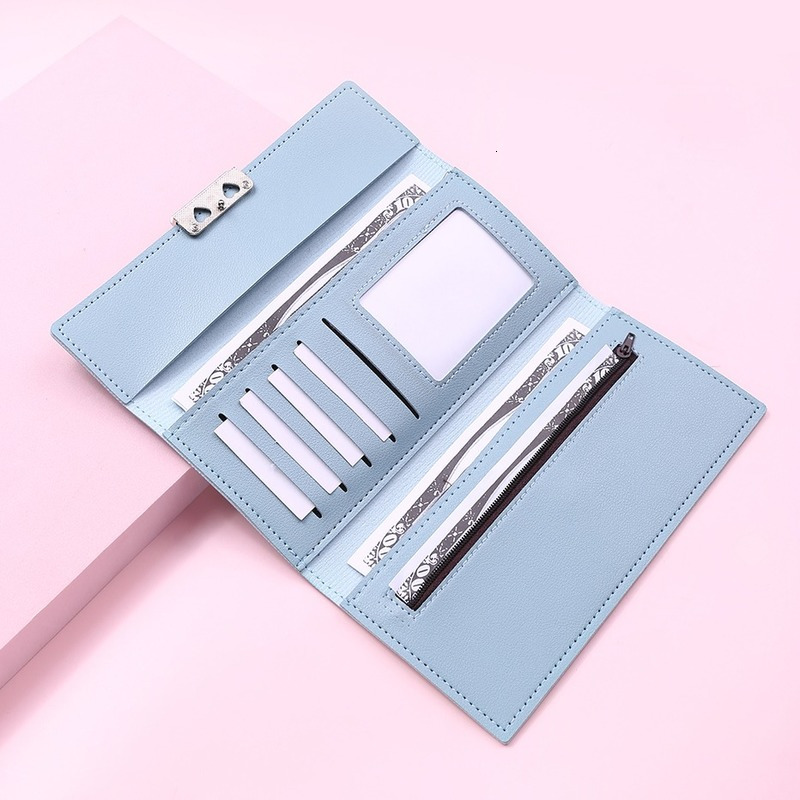 2025 Fashion wallet Wallets Leather Hasp Women s Long Design Purse Clutch Women Lady Wallet Phone Pocket Cartera Mujer