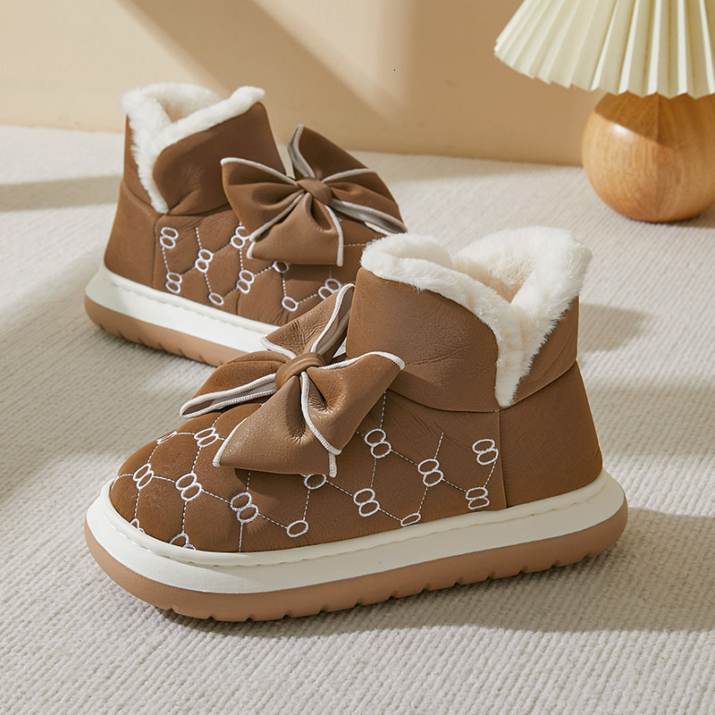 2024 EVA Winter Autumn New Fashion Cotton Shoes Soft Thick Bottom Designer Slippers For Women