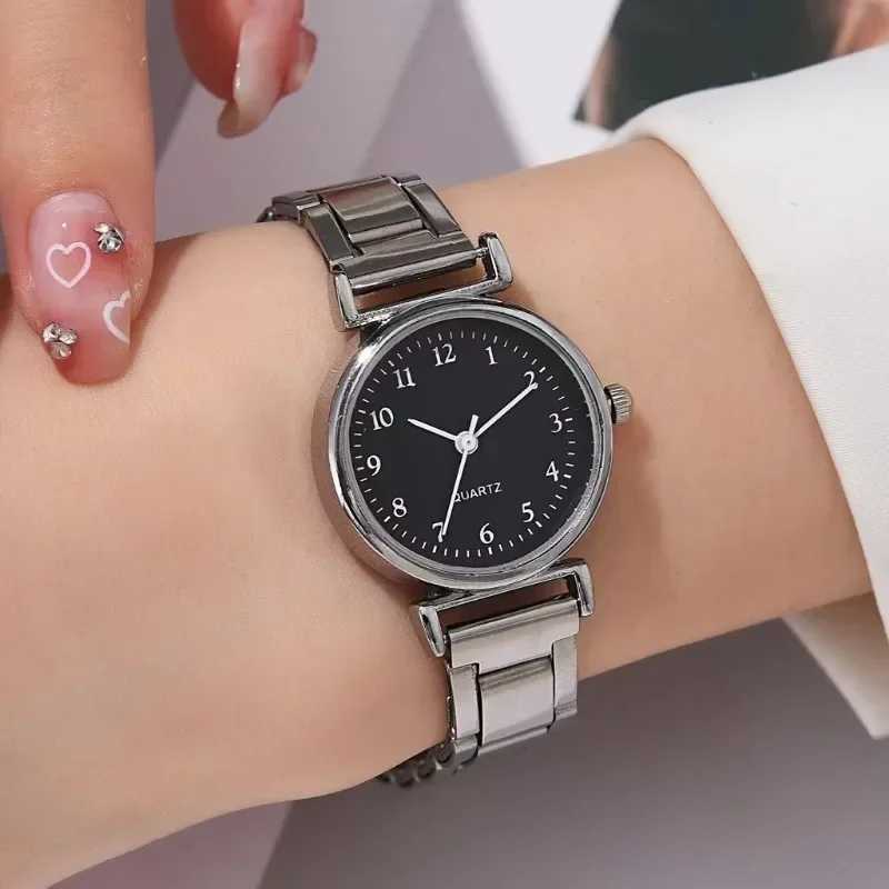 Luxury Women Watches Elegant Ladies Stainless Steel Wrist Watches Female Clock Gift Quartz Round Wristwatches Relogio FemininoX240923