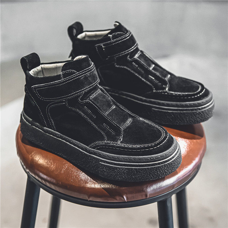 2024 Men's Khaki Casual Sports Shoes, Breathable Fabric, Non-Slip, Outdoor Sneakers