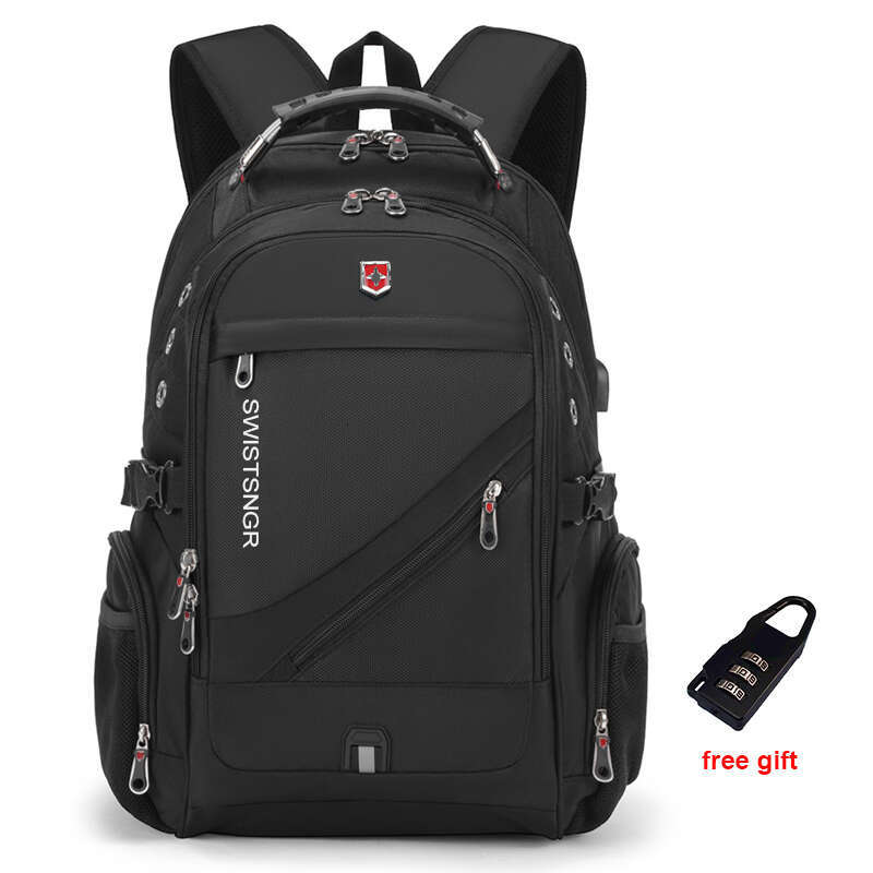 2024 Waterproof 17/20 Inch Laptop Men Airplane Travel Backpack Women Oxford Rucack Male School Bag modern Mochila