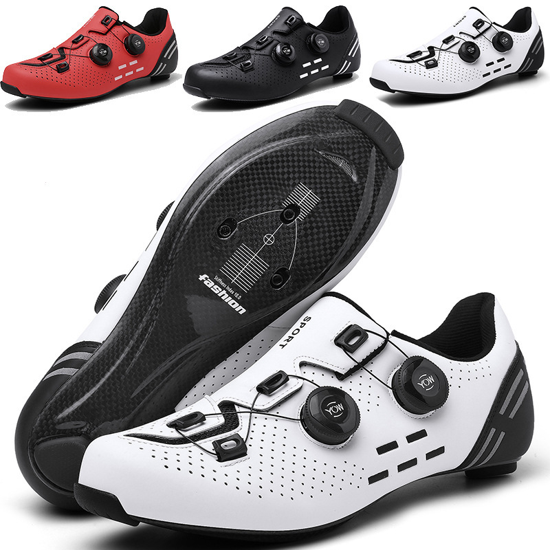 ddmytiger T Outdoor Cycling Silver Carbon Fiber Large Bottom Bicycle Lock Shoes Road Edition C3 ddmythur
