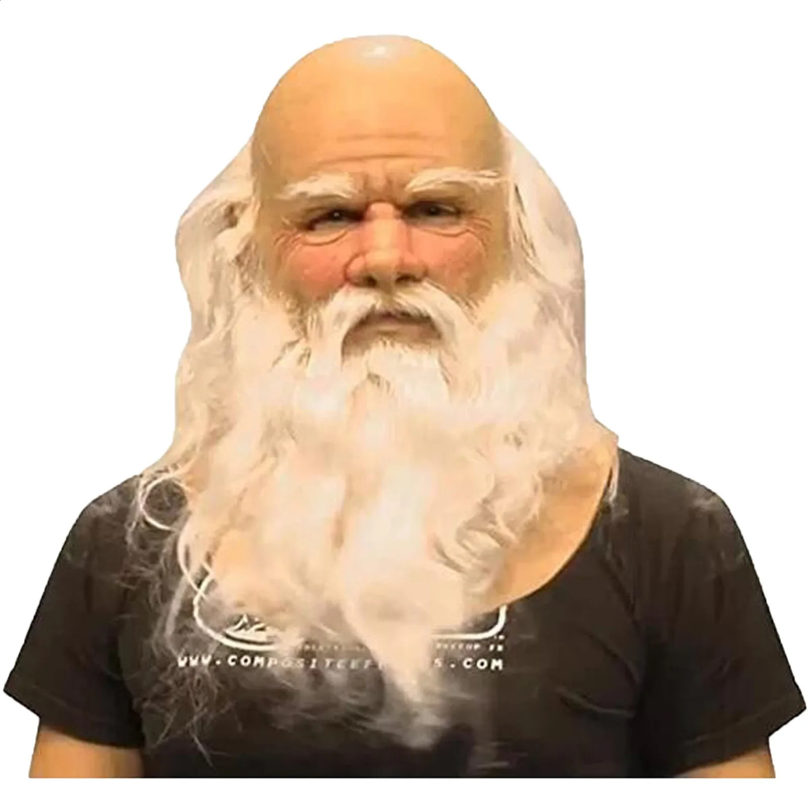 Santa Claus Mask Head Gear Role Playing Costume Party Carnival Gift Dress Up 240923