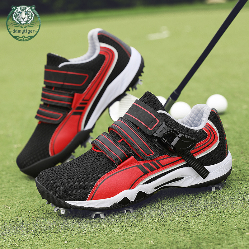 ddmytiger New nail professional sole golf outdoor training shoes, wear-resistant and anti slip sports shoes A ddmythur