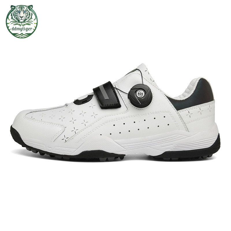 ddmytiger Men's and women's golf outdoor couple sports shoes, large rotating buckle, broken nails, anti slip casual shoes A20 ddmythur