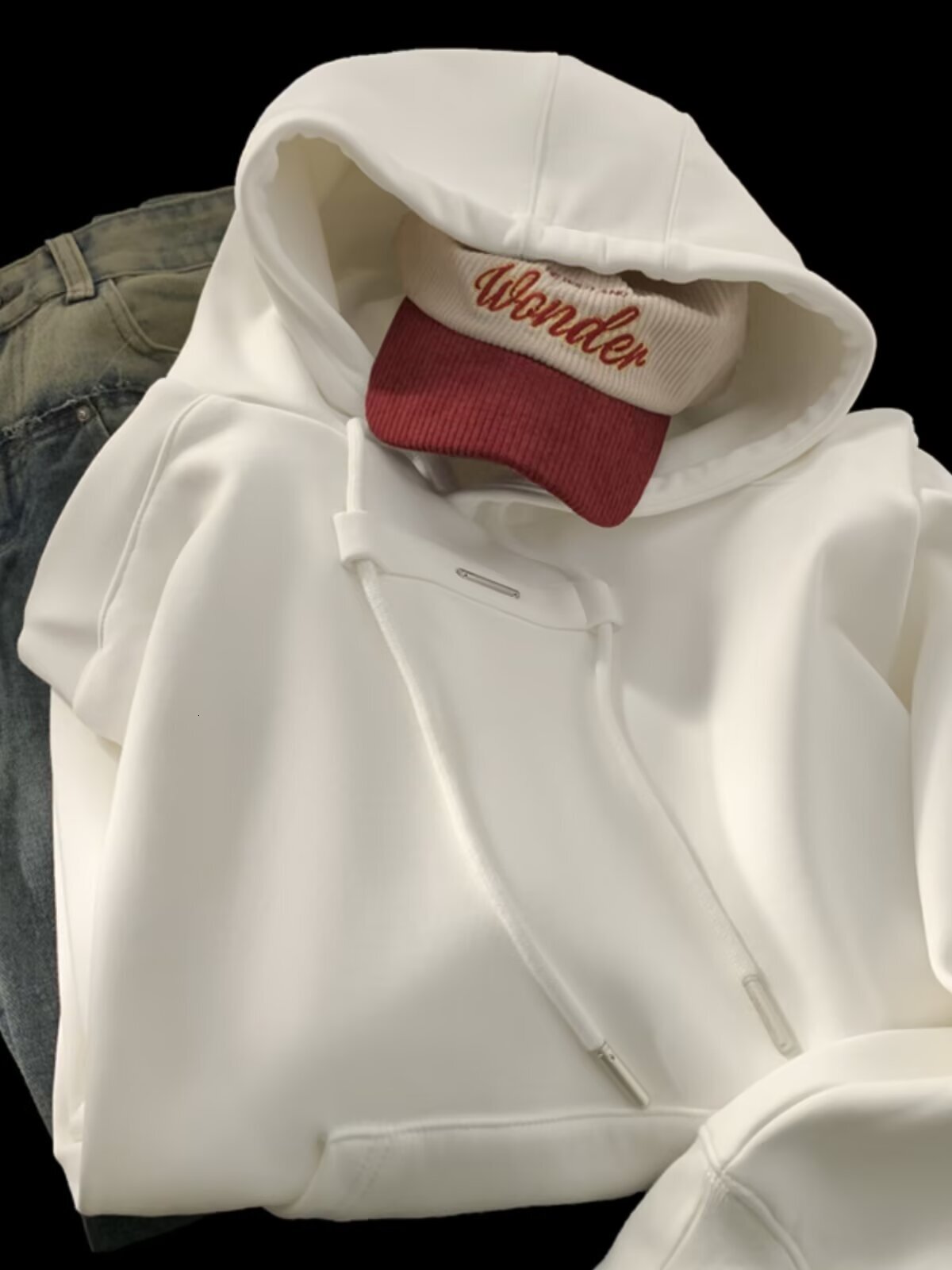 Designer sports shirt men's hooded spring and autumn loose fashion item fashionable versatile jacket 2024 new item