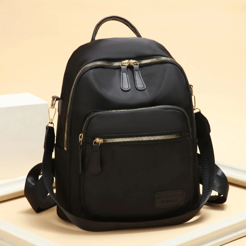 3in1 highquality antitheft backpack for women waterproof Oxford shoulder bag teenagers and girls Rucksack travel 240724