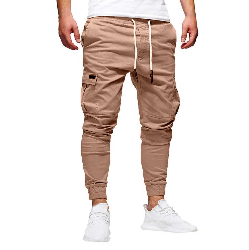 2025S Fashion Designer Casual Men Fashion Big Pocket Hip Hop Harem Pants Quty Outwear Sweatpants Soft Joggers Mens Trousers Panes Z