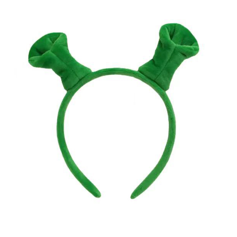 Halloween Hair Hoop Shrek Hairpin Ears Headband Head Circle Party Costume Item Masquerade Supplies