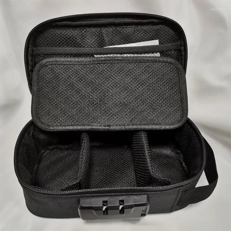 Storage Bags Smell Proof Bag Large-capacity With Lock Activated Carbon Deodorant Portable Convenient