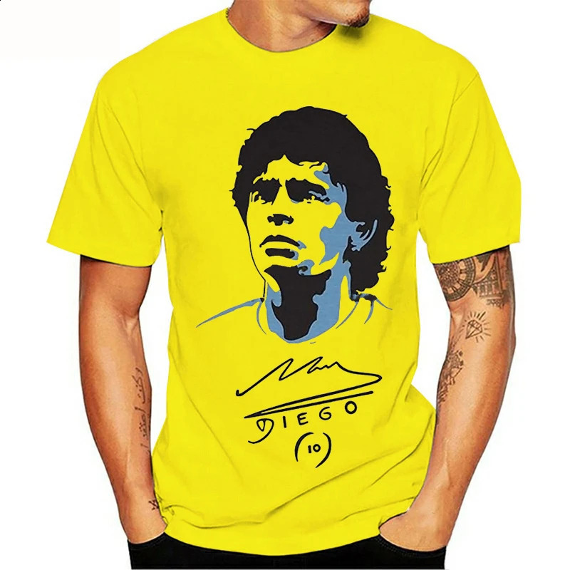 Summer Diego Maradona 3D Printed TShirt Men Women Fashion Streetwear Oversized Short Sleeve T Shirt Kids Tees Tops Man Clothing 240924