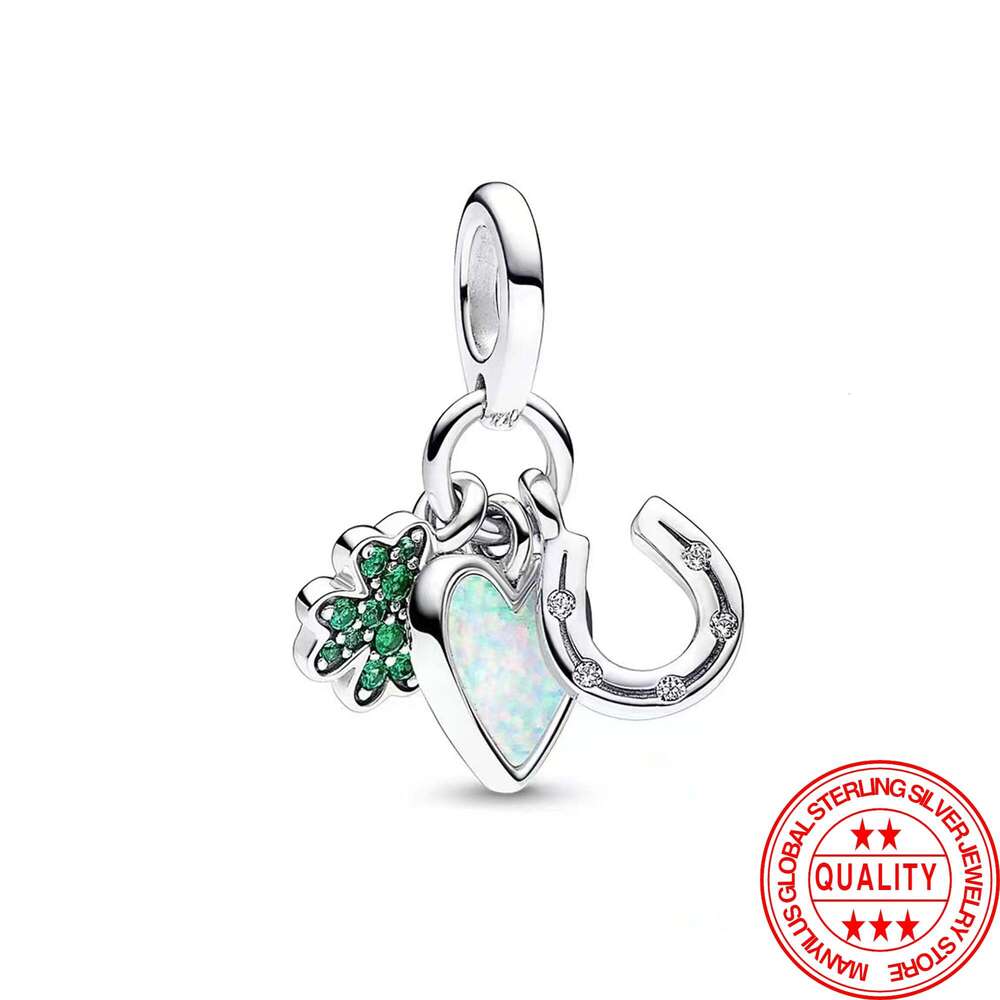 Christmas Stars and Moon Charm 925 silver jewelry Snowflake Beads Suitable For 925 Original Bracelet jewellery DIY for Women Gifts
