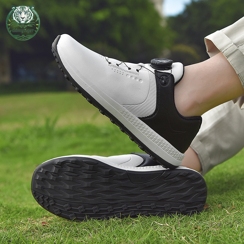 ddmytiger Men's Large 40-47 Professional Nailless Golf Training Sneakers Outdoor Casual A ddmythur