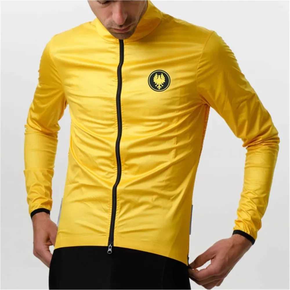 2023 Spring Cycling Mens Long Sleeve Windproof/Waterproof Bicycle Jacket Road Cycling Clothing Chaleco Ciclismo Mtb Shirt Y240924