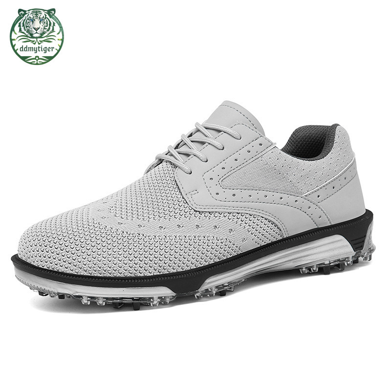 ddmytiger Golf for men women, fixed studs buttons, new waterproof, comfortable and breathable sports golf men's shoes Alll
