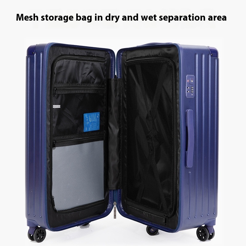 Lee's large capacity luggage, women's 36 inch travel suitcase, swivel wheel, student's overseas password box
