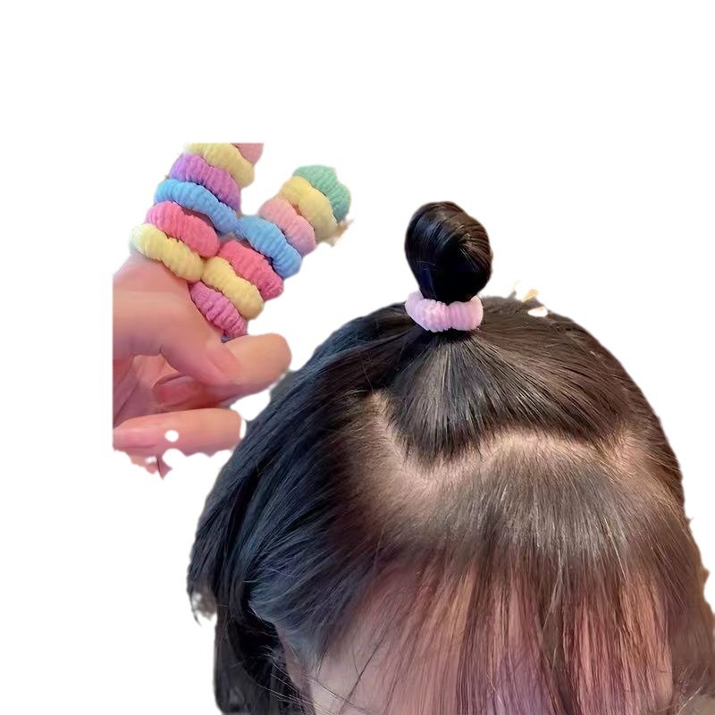 Mini Children's Hair Ties - Durable Elastic Baby Headbands for Little Ones