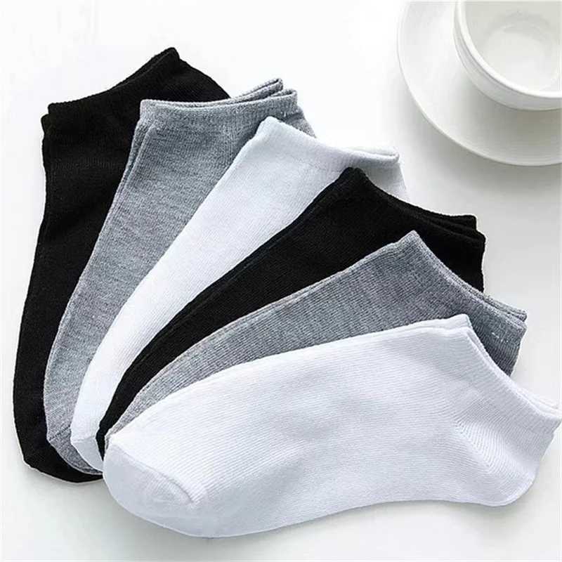 1/10/20/50/100 Pairs Boat Socks For Women Men Invisible Low Cut Silicone Non-slip No-show Ankle Socks Casual Breathable SocksX240923