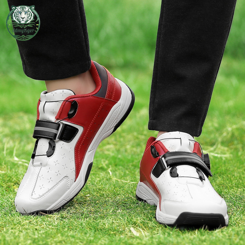 ddmytiger Men's and women's golf outdoor couple sports shoes, large rotating buckle, broken nails, anti slip casual shoes A20 ddmythur