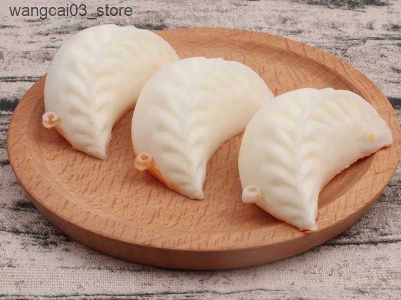 Decompression Toy dumpling squishy Funny Food Dumplings Tricky Venting Soft Squishy Anti-Stress Decompression Toys Fidget Toys L240910