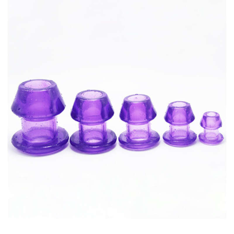 Anal Butt Plug TPE Sex Toys Posterior Anal Stimulating Dilator Hollow Anal Plug Male Female
