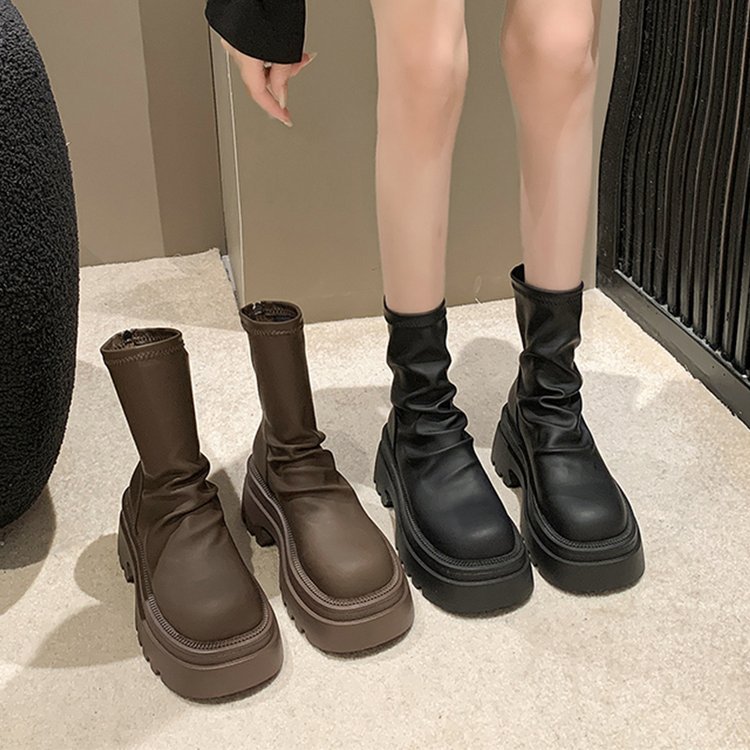 Winter Fashion Boots: Stylish & Comfy - Elevate Your Look 4033