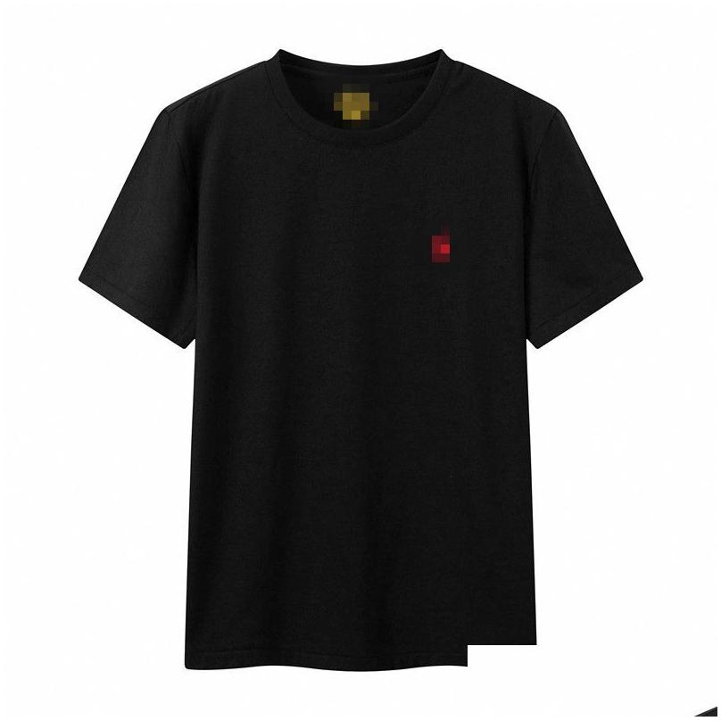 Mens T-Shirts Summer Designer Brand Pony Embroidered T Shirt Fashion Street Clothing Hip Hop Tshirt Casual Top Asian Size S2Xl Drop Oteqg