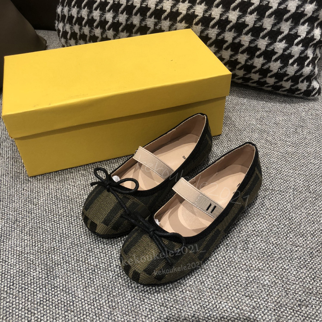 Kids Girl Princess Shoes Cute Luxury Spring Bow Dress Toddler Shoes High quality Autumn Children Baby Flat Shoes