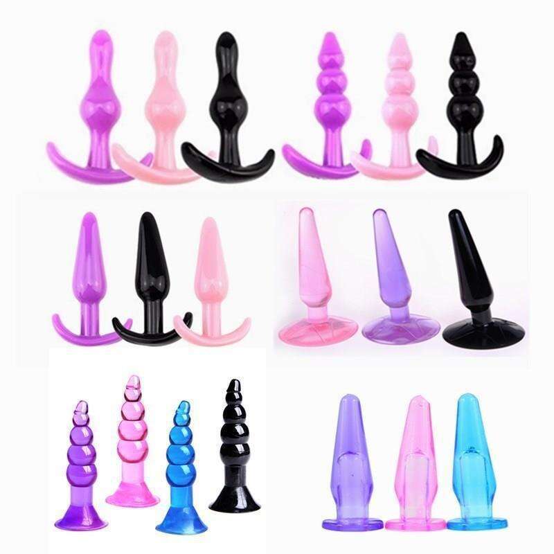 Anal Plugs Anus Training Set Butt Plug Bullet Dildo Man Cross border