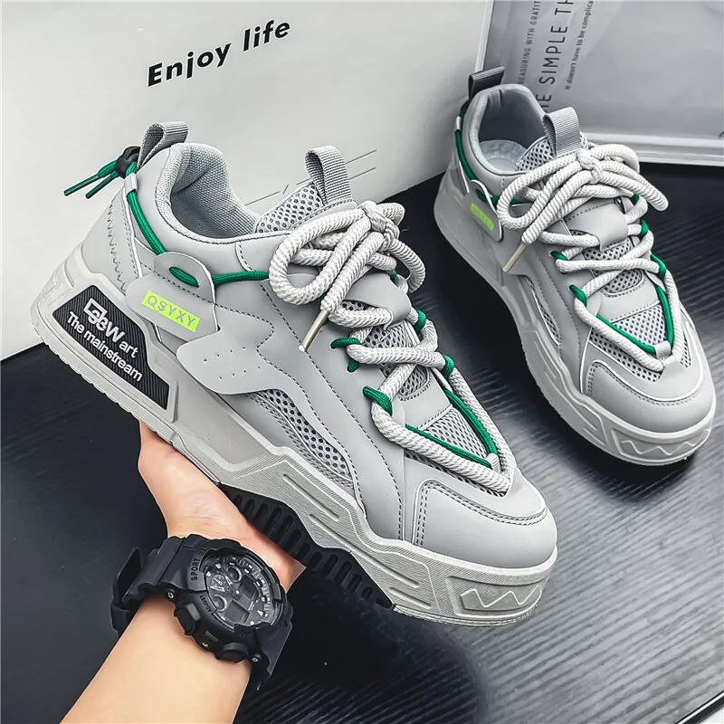 New Original Design Fashion Walking Wholesale Breathable Chunky Board 2024 Casual Shoes For Men New Styles