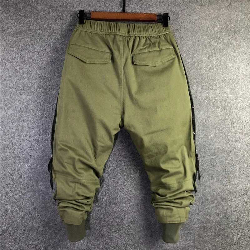 2025S Fashion Designer Panes Hombre Autumn Winter Baggy Cargo Casual Korean Trend Personty Zipper Haren Pants Men Clothing Strtwear