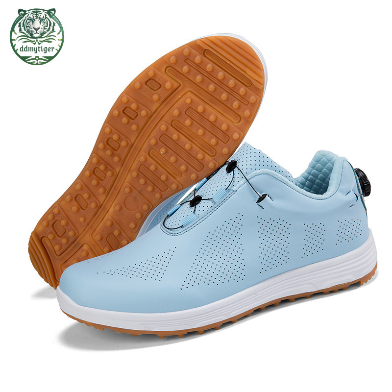 ddmytiger Men's women's outdoor sports golf men's casual shoes, anti slip and breathable travel shoes A ddmythur