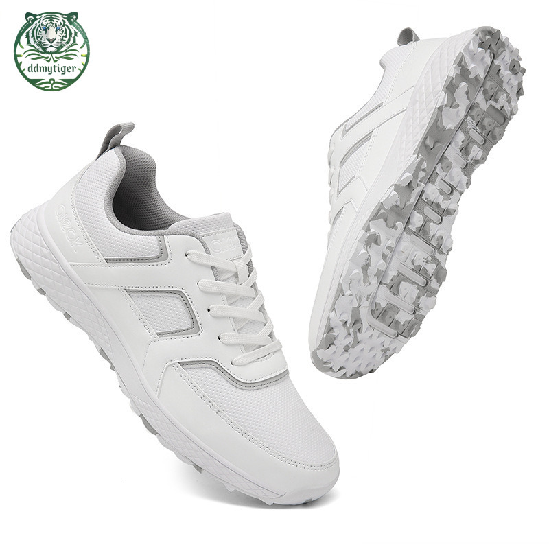 ddmytiger Golf for men women, fixed studs buttons, new waterproof, comfortable and breathable sports golf men's shoes All