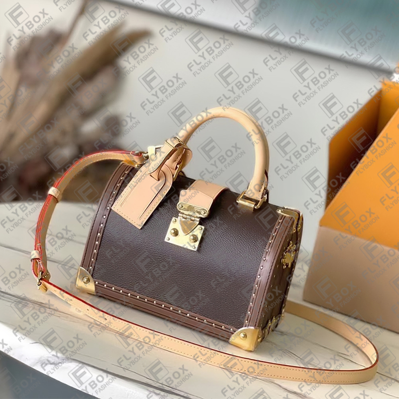 M11154 Boston Trunk 20 Bag Box Totes Handbag Top Handbag Bag Shoulder Bag Crossbody Women Fashion Casual Luxury Designer TOP Quality Purse Pouch Fast Delivery