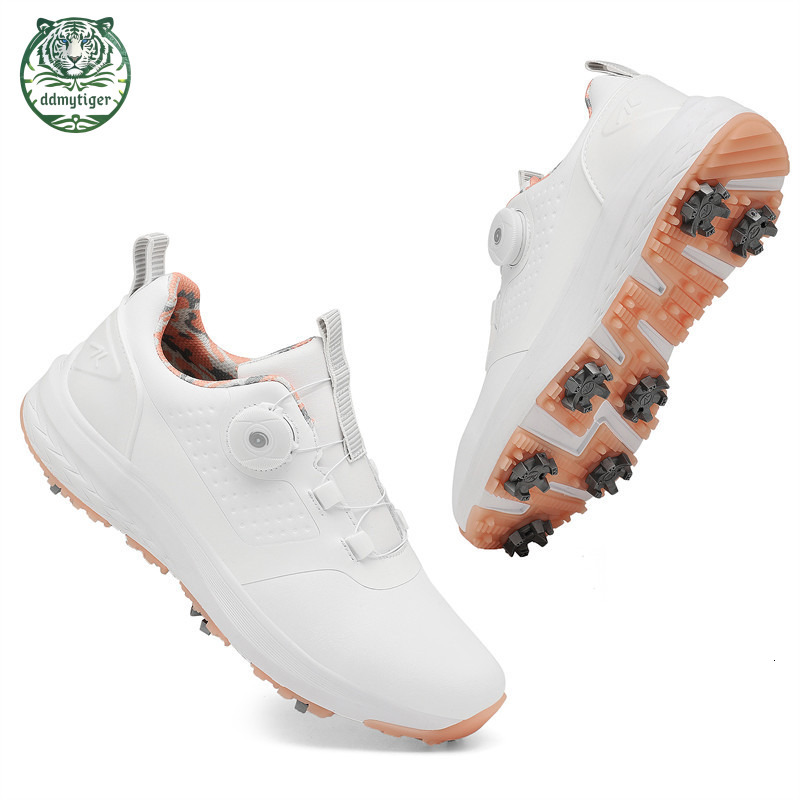 ddmytiger Golf for men women, fixed studs buttons, new waterproof, comfortable and breathable sports golf men's shoes Asssd ddmythur