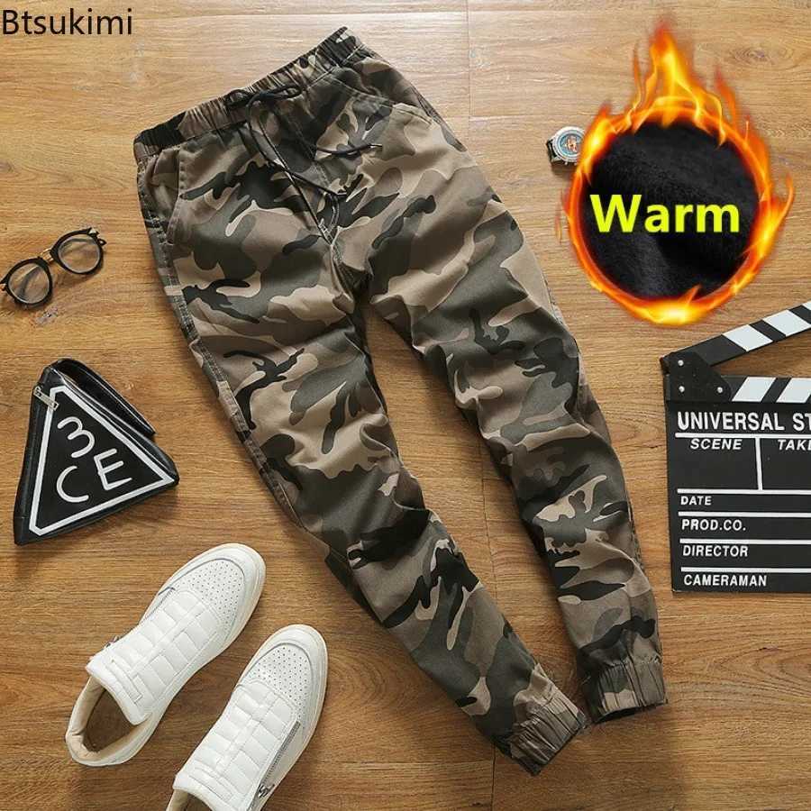 Fashion New Mens Camouflage Loose Casual Cargo Trousers Trend Strtwear Korean Style Retro Camo Baggy Harem Pants for Men Z240924