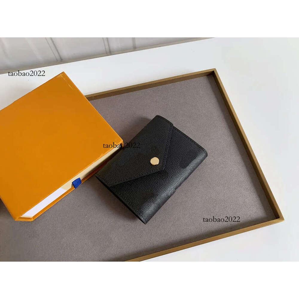 Fashion Women Designer Wallets Classic Card Holder Coin Pocket Flap Leather Purse Ladies Casual Portable Zipper Handbag Floral Wallet