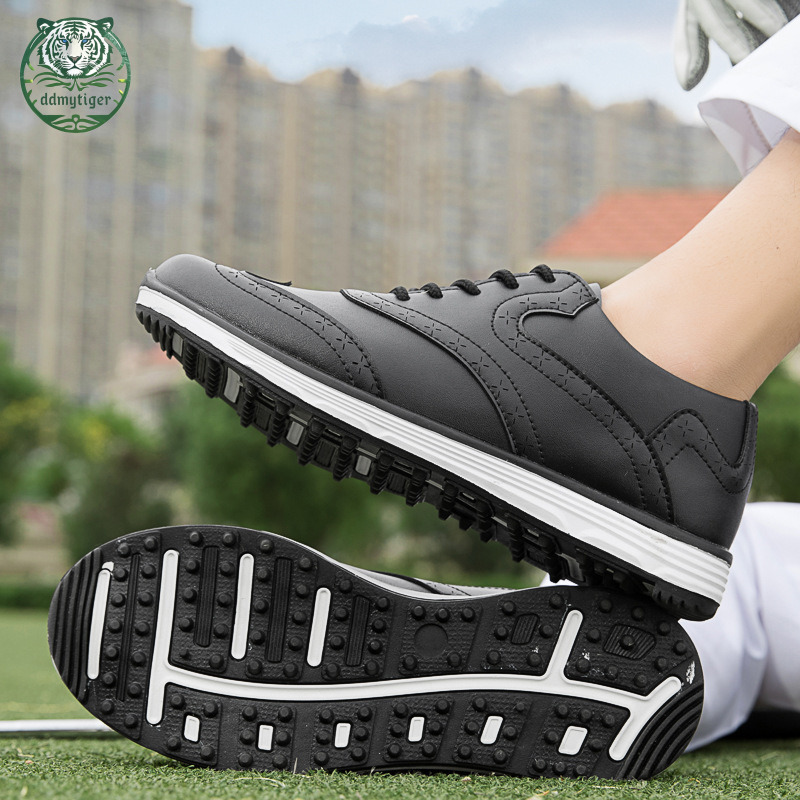ddmytiger New Men's Golf Shoes Laces Breathable, Comfortable, and Straight A ddmythur