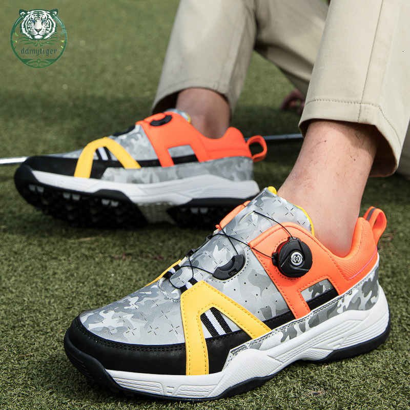ddmytiger Outdoor sports, non slip, casual comfortable golf shoes for men and women A ddmythur