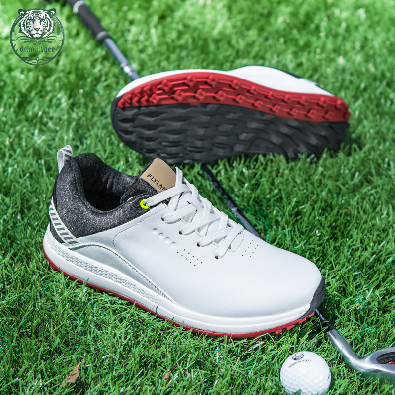 ddmytiger Golf GOLF golf men's outdoor breathable casual sports shoes lace up nail free sneakers A ddmythur
