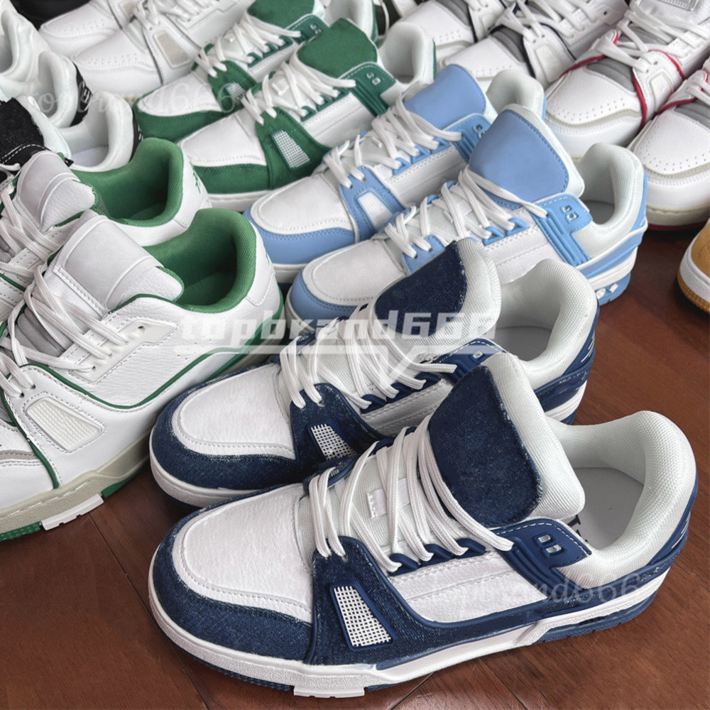 2024 summer breathable classic Luxury mens women casual shoes White lovers trainer designer sneakers printing cut black white Luxury running shoe