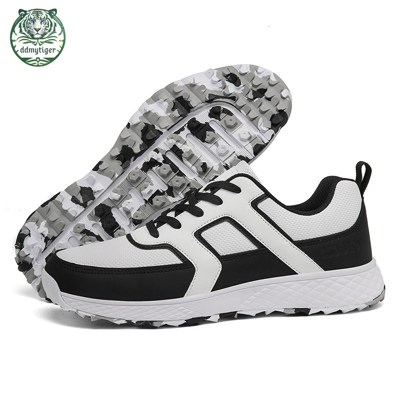 ddmytiger Golf for men women, fixed studs buttons, new waterproof, comfortable and breathable sports golf men's shoes All