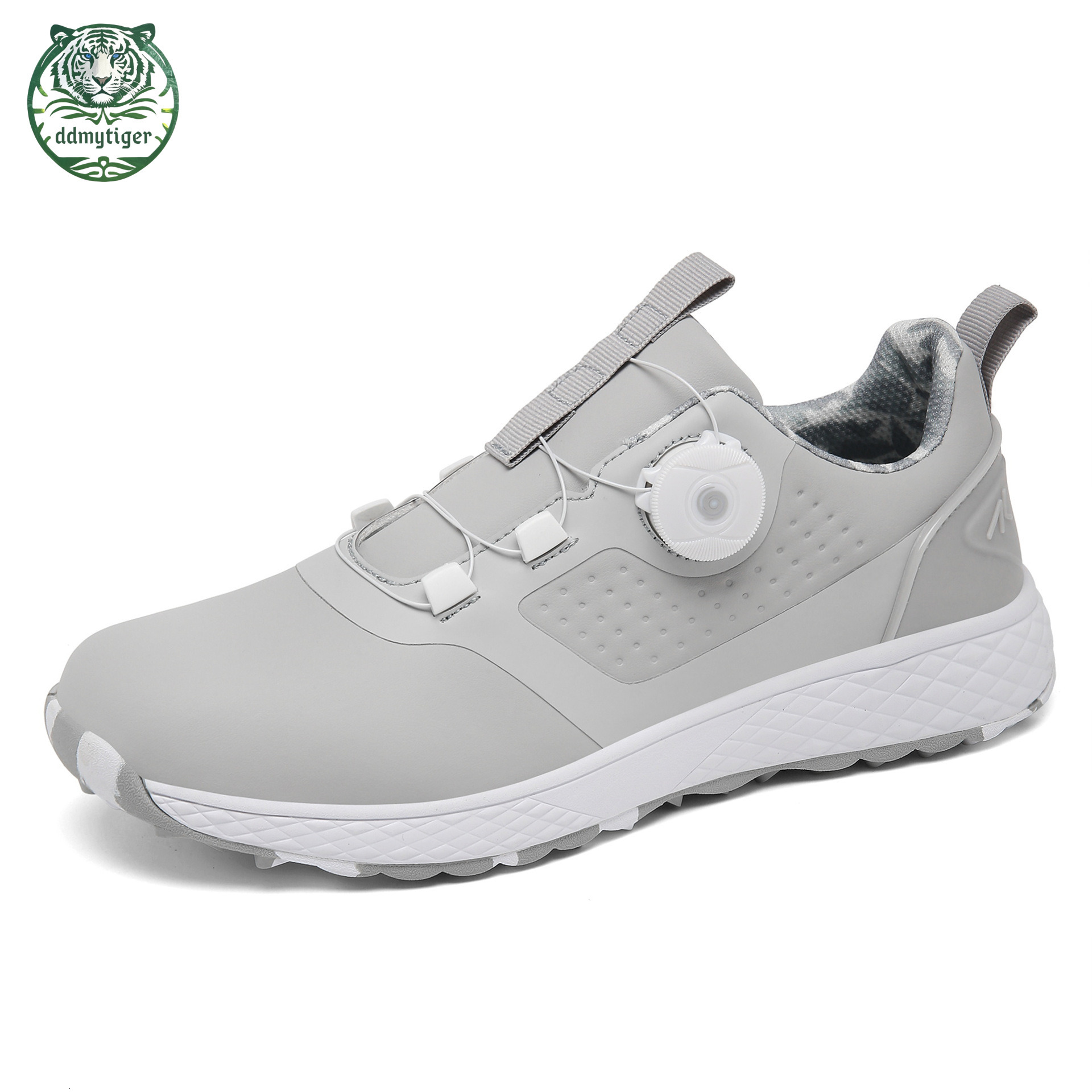 ddmytiger Golf for men women, fixed studs buttons, new waterproof, comfortable and breathable sports golf men's shoes A ddmythur