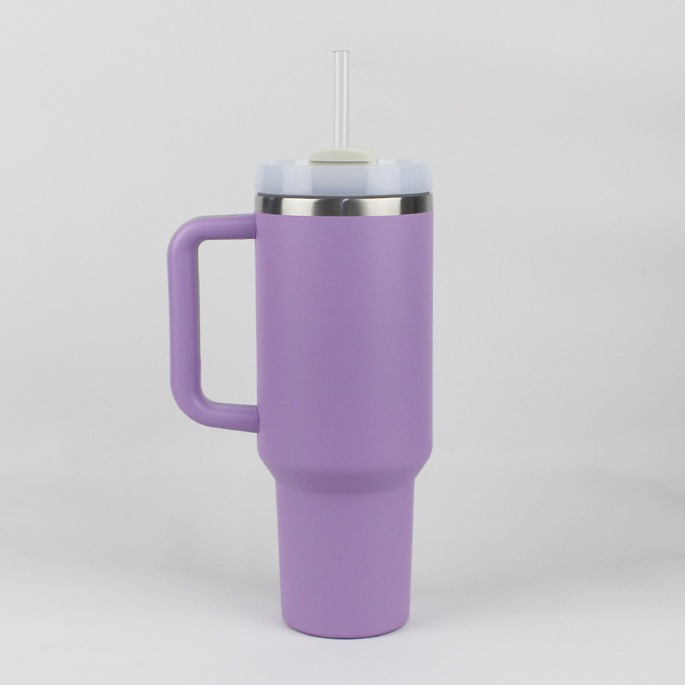40oz Mug Tumbler With Handle Insulated Tumblers Lids Straw 40 oz Stainless Steel Coffee Termos Cup ready to ship Vacuum Insulated Water Bottles
