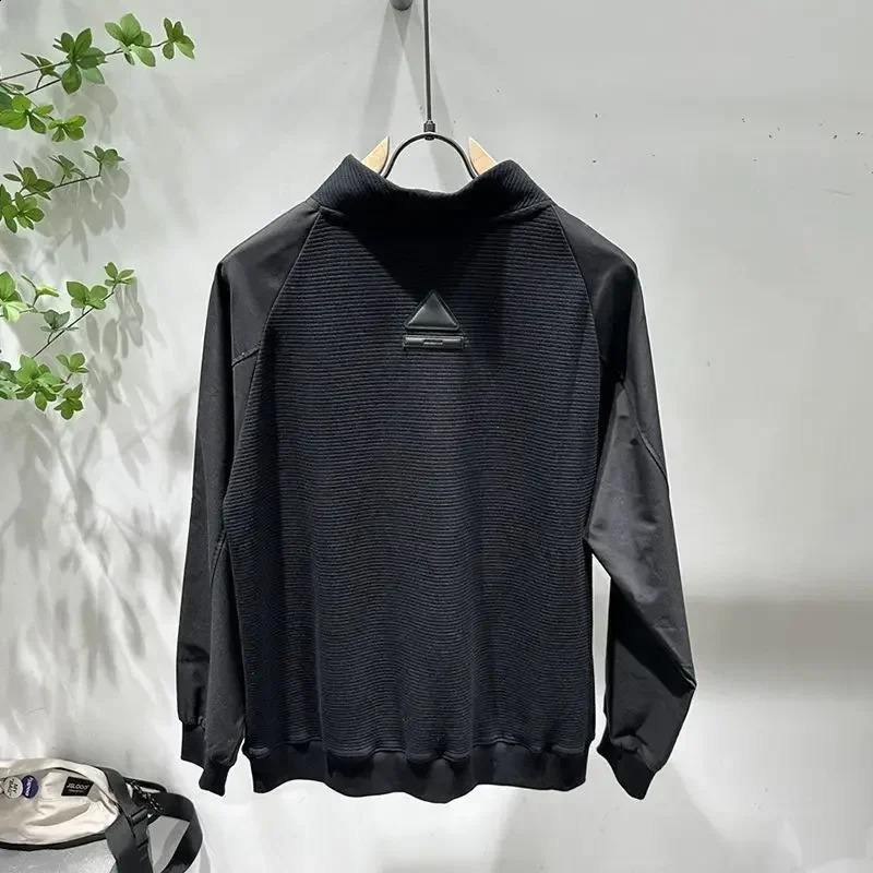 Golf Wear Mens Clothing Fast Drying Sports High Quality Loose Elastic Shirt Hoodie 240920