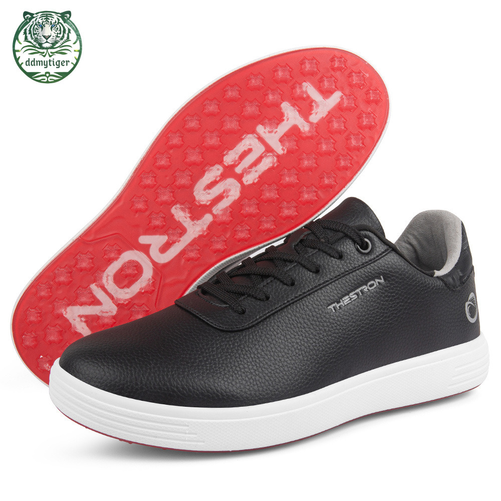 ddmytiger New Dingless Golf Sneakers Board Solid Color Simple Outdoor Training Wear resistant and Anti slip Sports Shoes A ddmythur