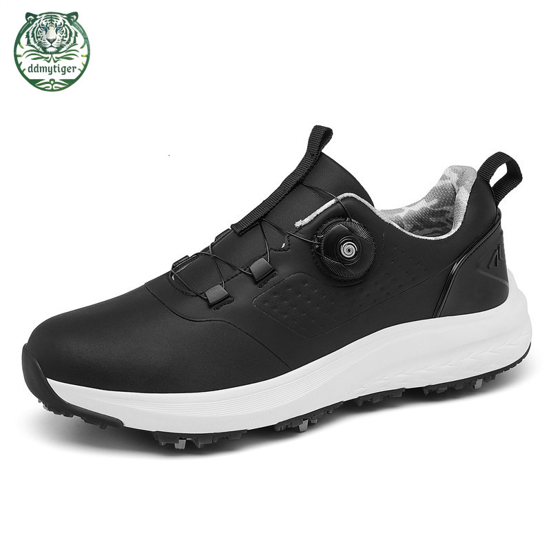 ddmytiger Golf for men women, fixed studs buttons, new waterproof, comfortable and breathable sports golf men's shoes Asssd ddmythur