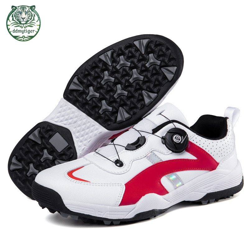 Ddmytiger New Spring/Summer Golf for Men's Breathable Shattered Nails, Non slip Knob Buckle, Outdoor Leisure Sports Shoes XXMA ddmythur